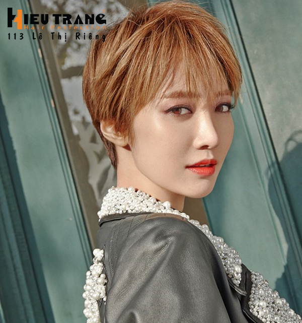 kiểu t&oacute;c pixe h&agrave;n quốc