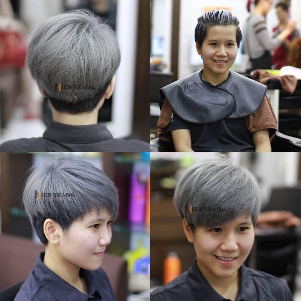 t&oacute;c pixe kết hợp với m&agrave;u nhuộm