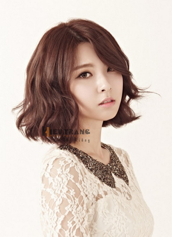 t&oacute;c ngắn uốn xoăn h&agrave;n quốc