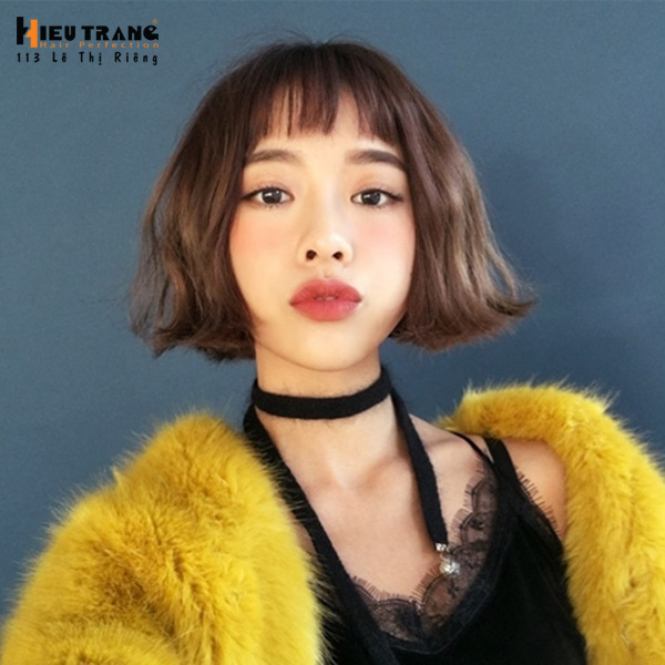 t&oacute;c ngắn uốn xoăn h&agrave;n quốc