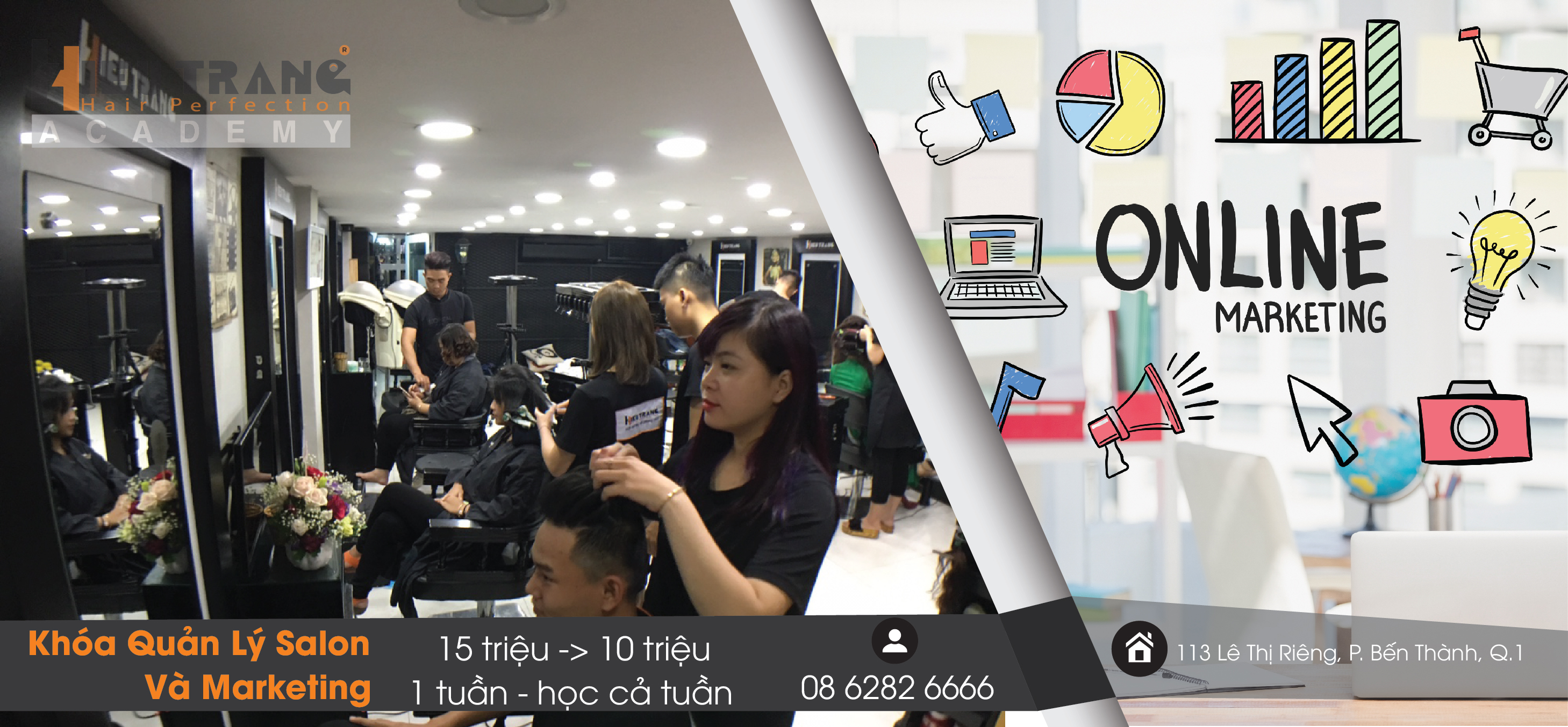 Khoá Học Quản Lý Salon Và Marketing Online Tại Học Viện Hiếu Trang