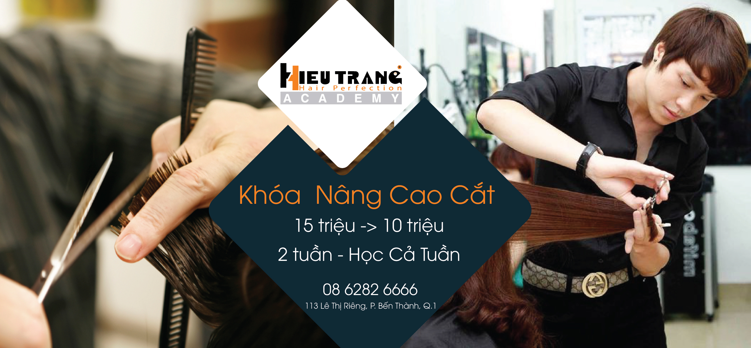 Khóa Học Nâng Cao Cắt Tóc Tại Học Viện Hiếu Trang